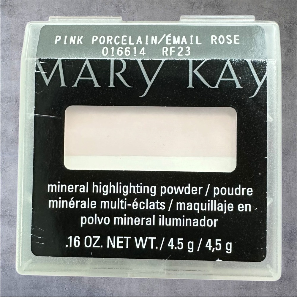 Mary Kay Mineral Highlighting Powder Pink Porcelain 016614 0.16oz New Shimmer